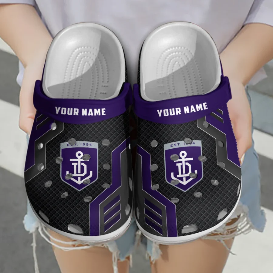 Fremantle Dockers Australian Football League Exclusive Logo Crocs HOVA210525AFL09FRE