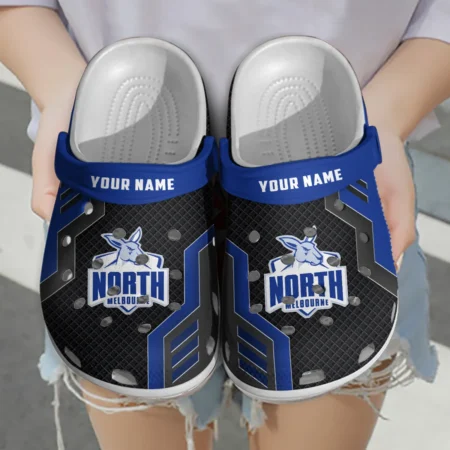 North Melbourne Kangaroos Australian Football League Exclusive Logo Crocs HOVA210525AFL09NMFC