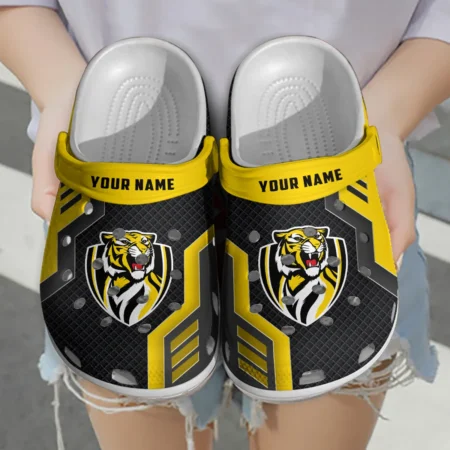 Richmond Tigers Australian Football League Exclusive Logo Crocs HOVA210525AFL09RICH