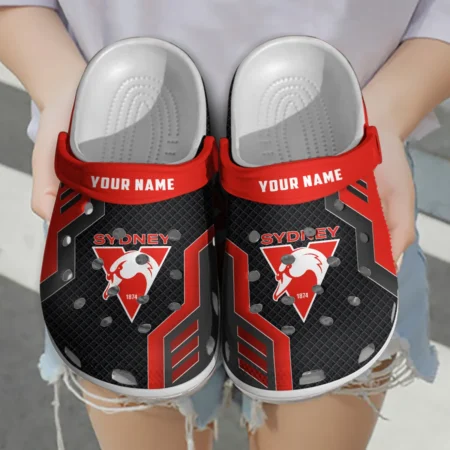Sydney Swans Australian Football League Exclusive Logo Crocs HOVA210525AFL09SYD