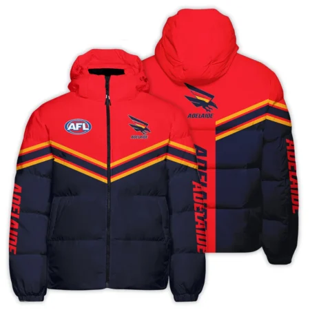 Adelaide Crows Australian Football League Exclusive Logo Down & Puffer Jackets All Over Prints HOAFL240525DPJ01ADEL