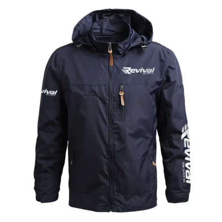Revival Boats Exclusive Logo Waterproof Outdoor Jacket QTFS270425AU1RVB