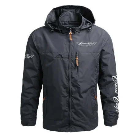CruiseCraft Exclusive Logo Waterproof Outdoor Jacket QTFS270425AU1CCB