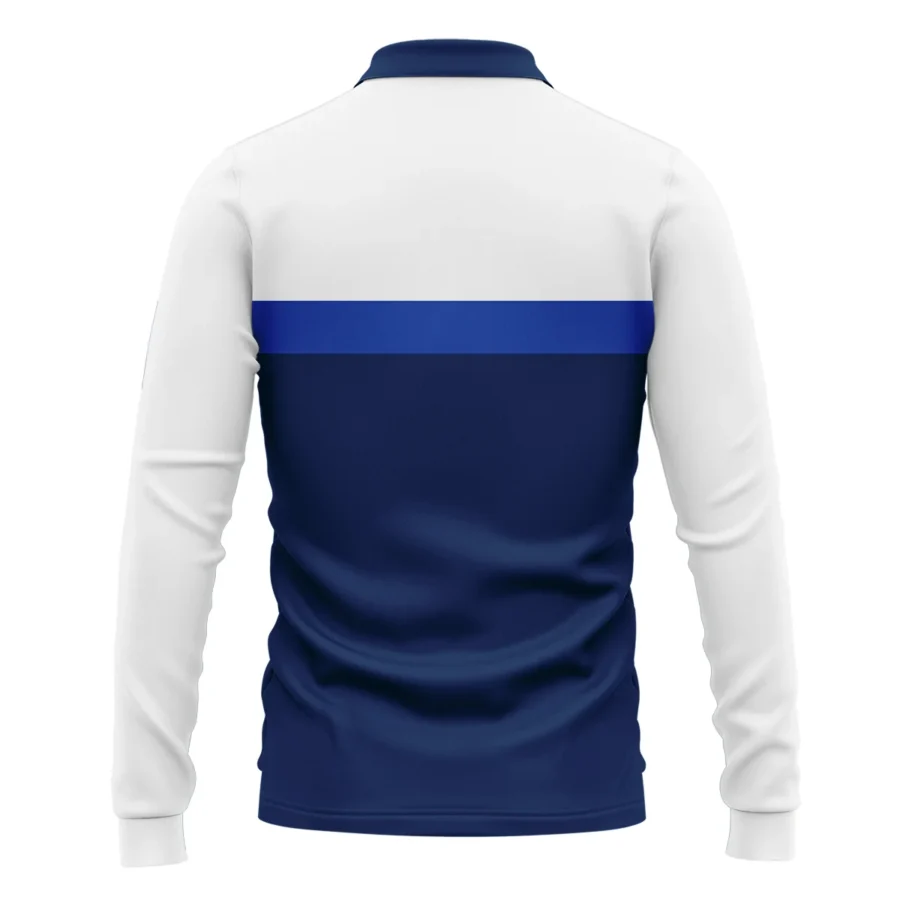 Geelong Cats Australian Football League Exclusive Logo Long Polo Shirt HOAFL140525A01GEELLPL - Image 2