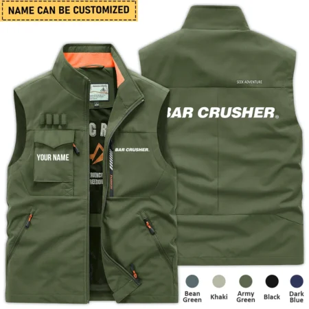 Bar Crusher Fishing AU Exclusive Logo Outdoor Sleeveless Vest HOFS140525A01BCR