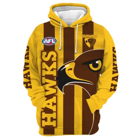 Hawthorn Hawks Australian Football League Exclusive Logo Hoodie HOAFL130525A02HAWHD