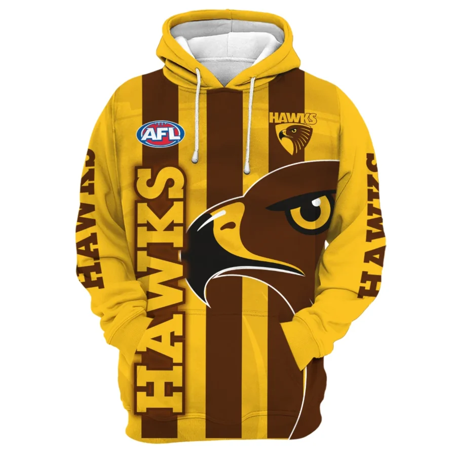 Hawthorn Hawks Australian Football League Exclusive Logo Hoodie HOAFL130525A02HAWHD