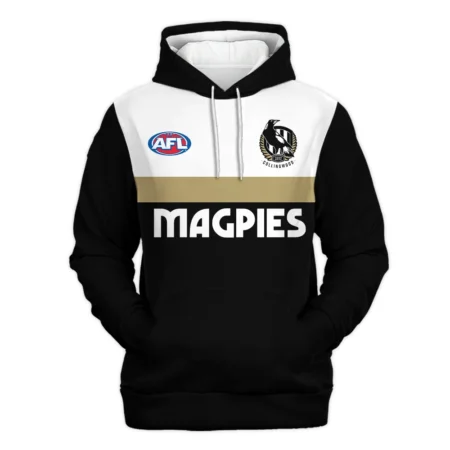 Collingwood Australian Football League Exclusive Logo Hoodie HOAFL140525A01COLLHD