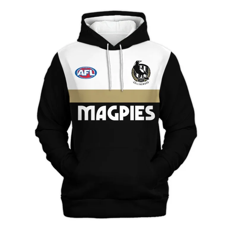 Collingwood Australian Football League Exclusive Logo Hoodie HOAFL140525A01COLLHD