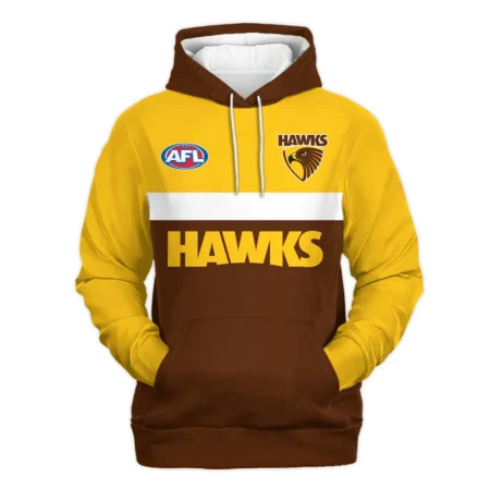 Hawthorn Hawks Australian Football League Exclusive Logo Hoodie HOAFL140525A01HAWHD