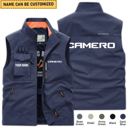 Camero Fishing AU Exclusive Logo Outdoor Sleeveless Vest HOFS140525A01CMR