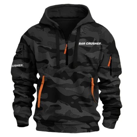 Bar Crusher Fishing AU Exclusive Logo Hoodie Half Zipper HOFS080525AU1BCR