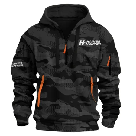 Haines Hunter Fishing AU Exclusive Logo Hoodie Half Zipper HOFS080525AU1HHT