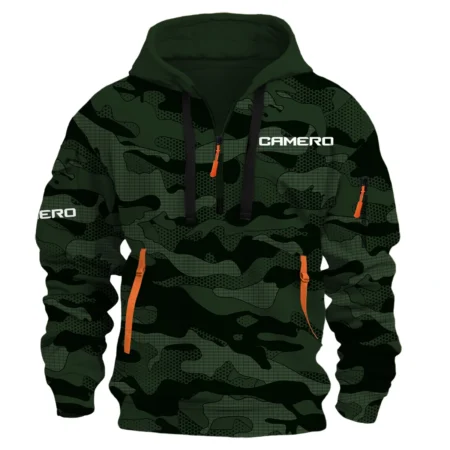 Camero Fishing AU Exclusive Logo Hoodie Half Zipper HOFS080525AU1CMR