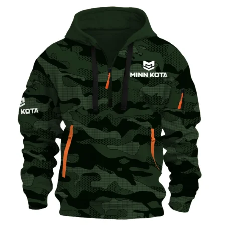 Minn Kota Fishing AU Exclusive Logo Hoodie Half Zipper HOFS080525AU1MNK