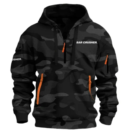 Bar Crusher Fishing AU Exclusive Logo Hoodie Half Zipper HOFS060525AU3BCR