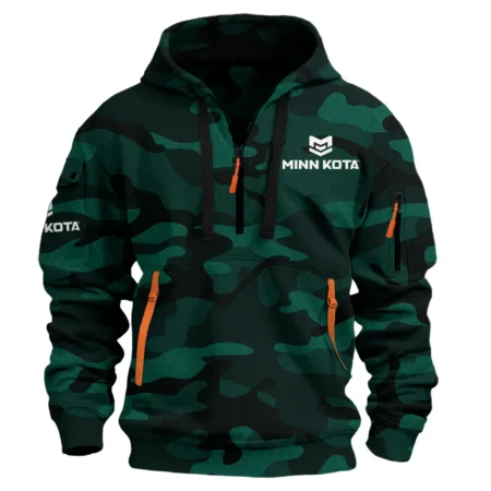Minn Kota Fishing AU Exclusive Logo Hoodie Half Zipper HOFS060525AU3MNK