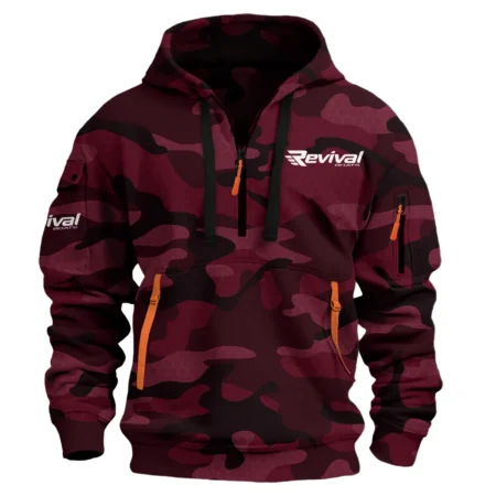 Revival Boats Fishing AU Exclusive Logo Hoodie Half Zipper HOFS060525AU3RVB