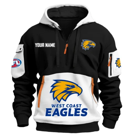 Western Bulldogs Australian Football League Exclusive Logo Hoodie Half Zipper HOAFL0090525A01WB