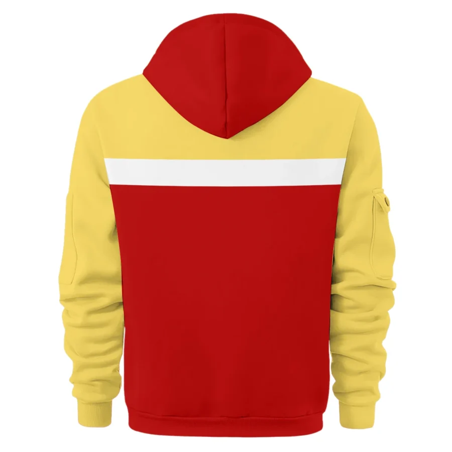 Gold Coast SUNS Australian Football League Exclusive Logo Hoodie Half Zipper HOAFL140525A01GCFCHDF - Image 2