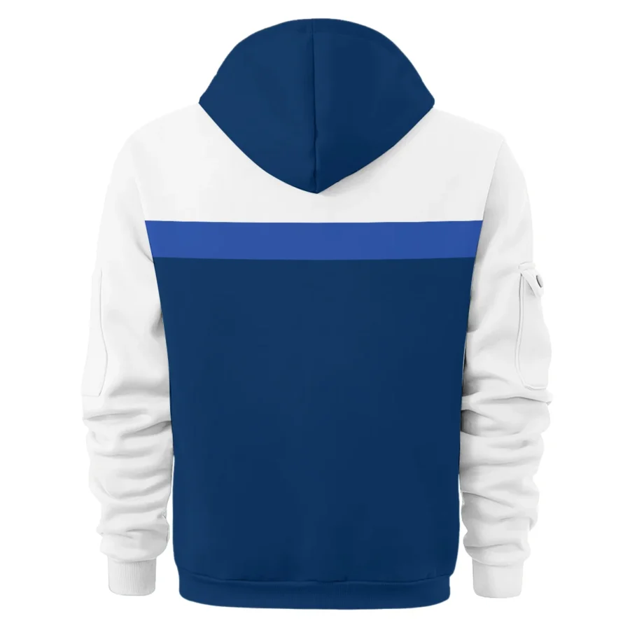 Geelong Cats Australian Football League Exclusive Logo Hoodie Half Zipper HOAFL140525A01GEELHDF - Image 2