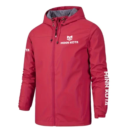 Minn Kota Fishing AU Exclusive Logo Windbreaker Rain Jacket HOFS160525A01MNK