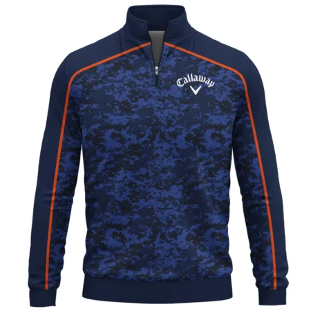 Callaway Brand Exclusive Logo All Over Print Quarter Zip Sweatshirt HOGOF290525A01CLW