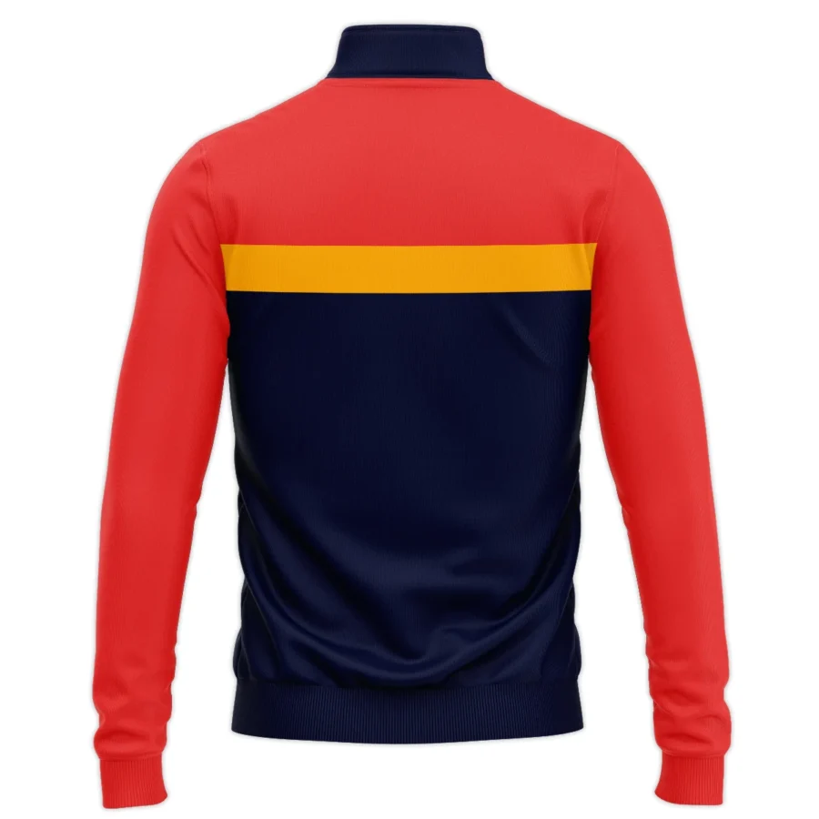 Adelaide Crows Australian Football League Exclusive Logo Quarter Zip Sweatshirt HOAFL140525A01ADELQTZ - Image 2