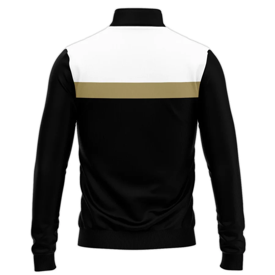 Collingwood Australian Football League Exclusive Logo Quarter Zip Sweatshirt HOAFL140525A01COLLQTZ - Image 2