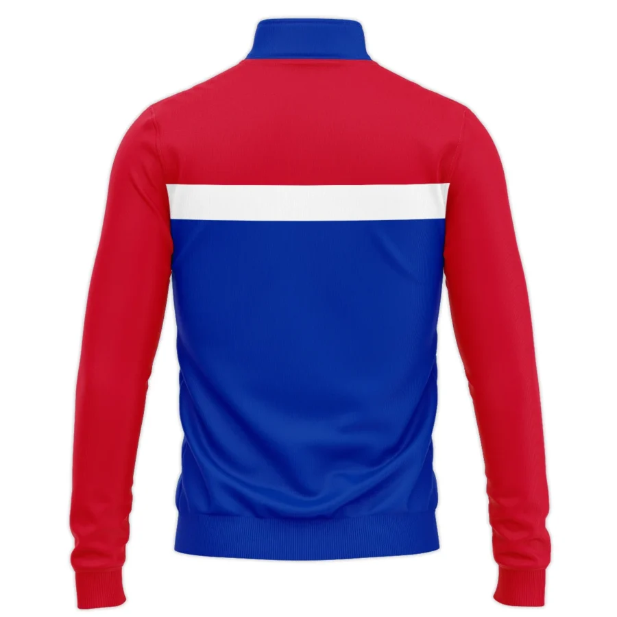 Western Bulldogs Australian Football League Exclusive Logo Quarter Zip Sweatshirt HOAFL140525A01WBQTZ - Image 2