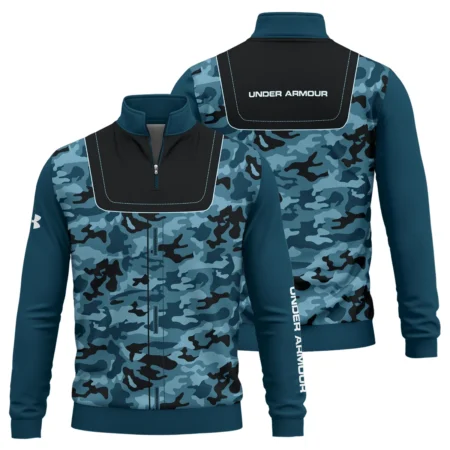 Under Armour Brand Exclusive Logo All Over Print Quarter Zip Sweatshirt HOGOF280525A01UA