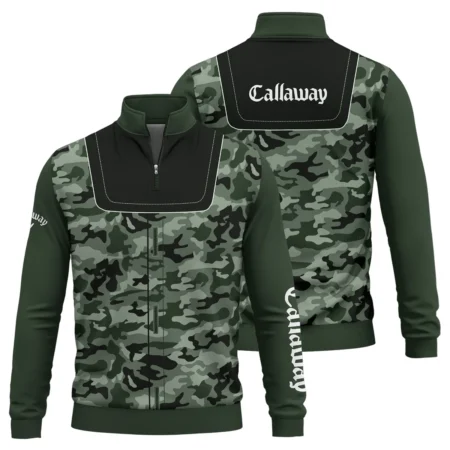 Callaway Brand Exclusive Logo All Over Print Quarter Zip Sweatshirt HOGOF280525A01CLW