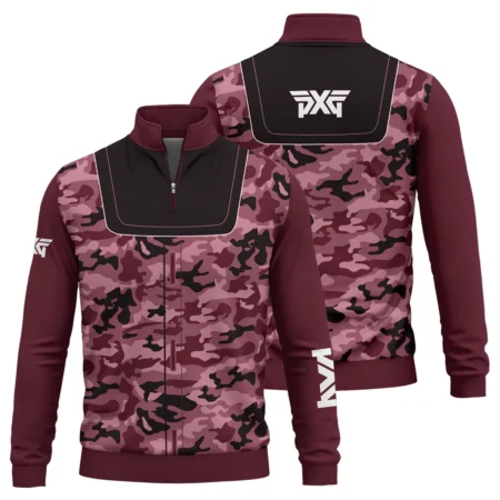 PXG Brand Exclusive Logo All Over Print Quarter Zip Sweatshirt HOGOF280525A01PXG