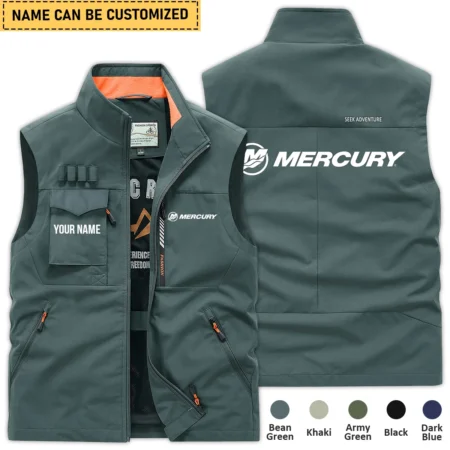 Mercury Marine Fishing AU Exclusive Logo Outdoor Sleeveless Vest HOFS140525A01MCM
