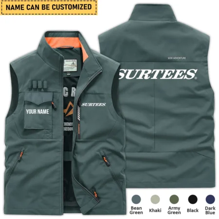 Surtees Fishing AU Exclusive Logo Outdoor Sleeveless Vest HOFS140525A01SUB