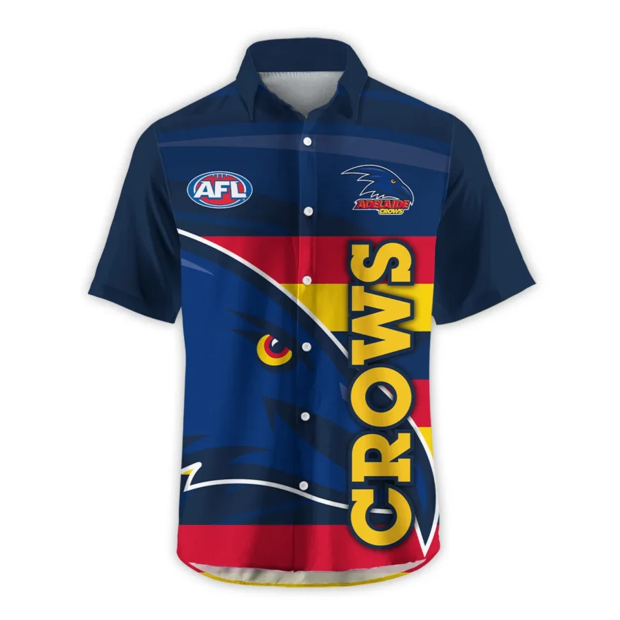 Adelaide Crows Australian Football League Exclusive Logo Hawaiian Shirt HOAFL130525A02ADELHW