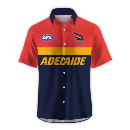 Adelaide Crows Australian Football League Exclusive Logo Hawaiian Shirt HOAFL140525A01ADELHW