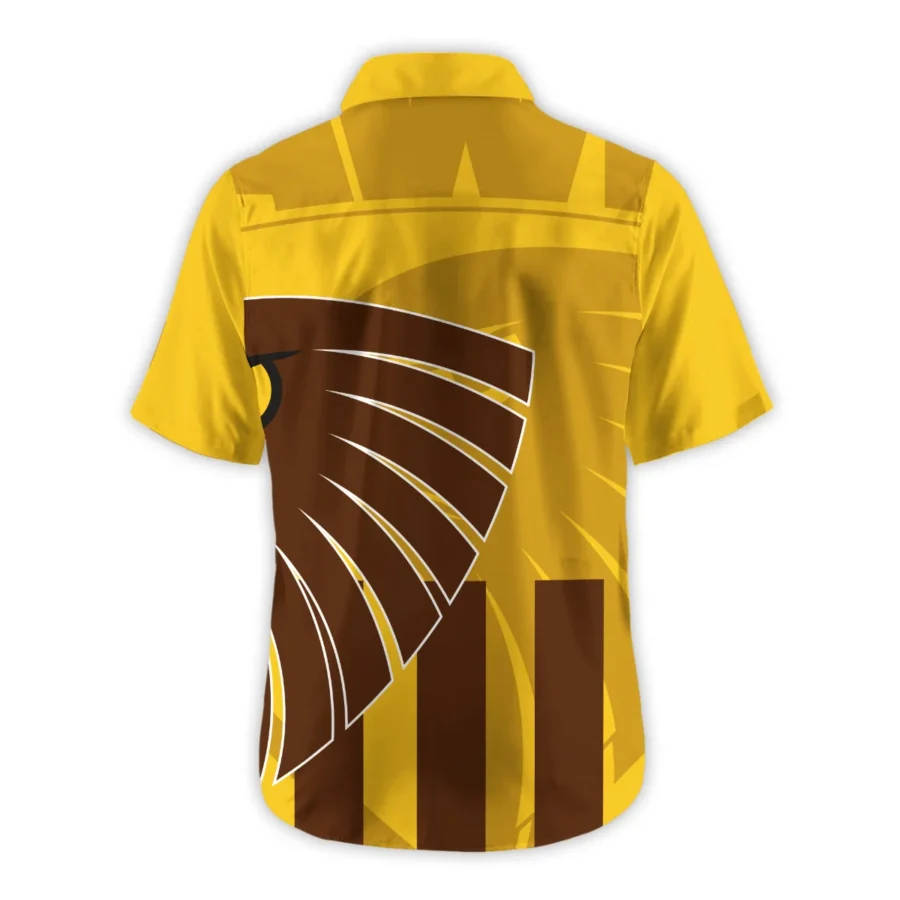 Hawthorn Hawks Australian Football League Exclusive Logo Hawaiian Shirt HOAFL130525A02HAWHW - Image 2