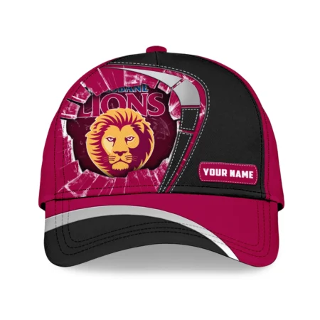 Brisbane Lions Australian Football League Exclusive Logo Caps All Over Prints HOAFL220525CAP01BL
