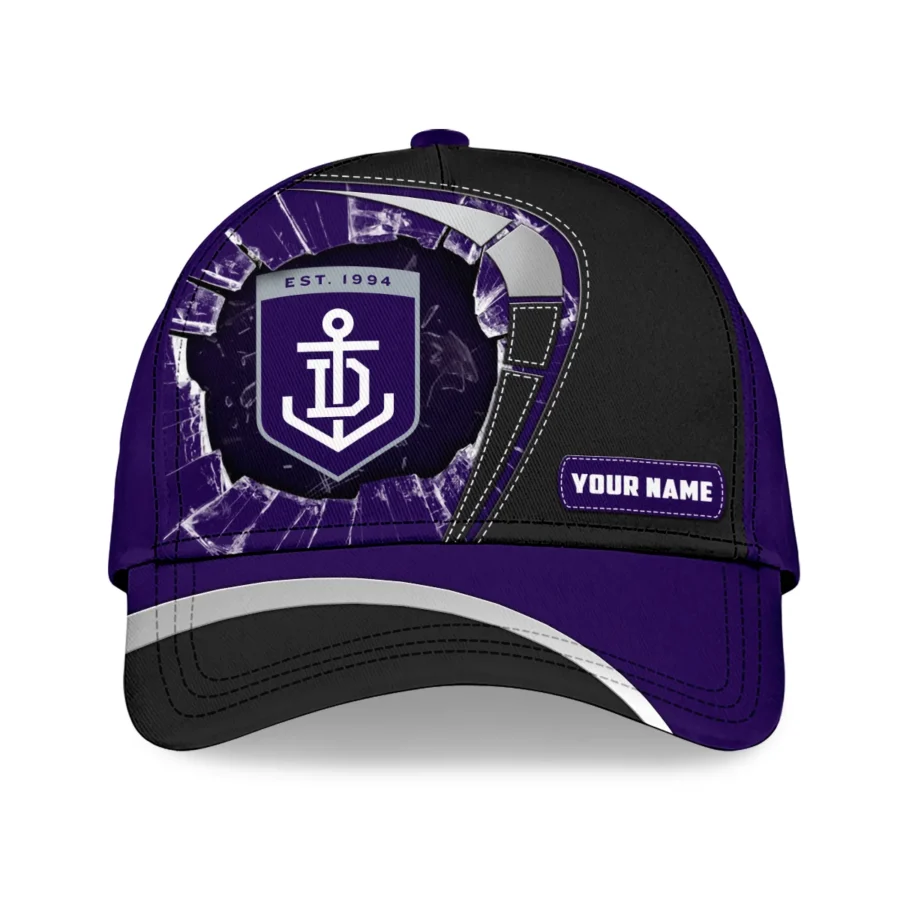 Fremantle Dockers Australian Football League Exclusive Logo Caps All Over Prints HOAFL220525CAP01FRE