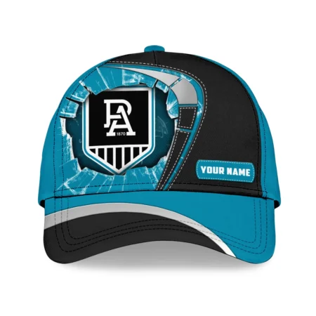 Port Adelaide Power Australian Football League Exclusive Logo Caps All Over Prints HOAFL220525CAP01PORT