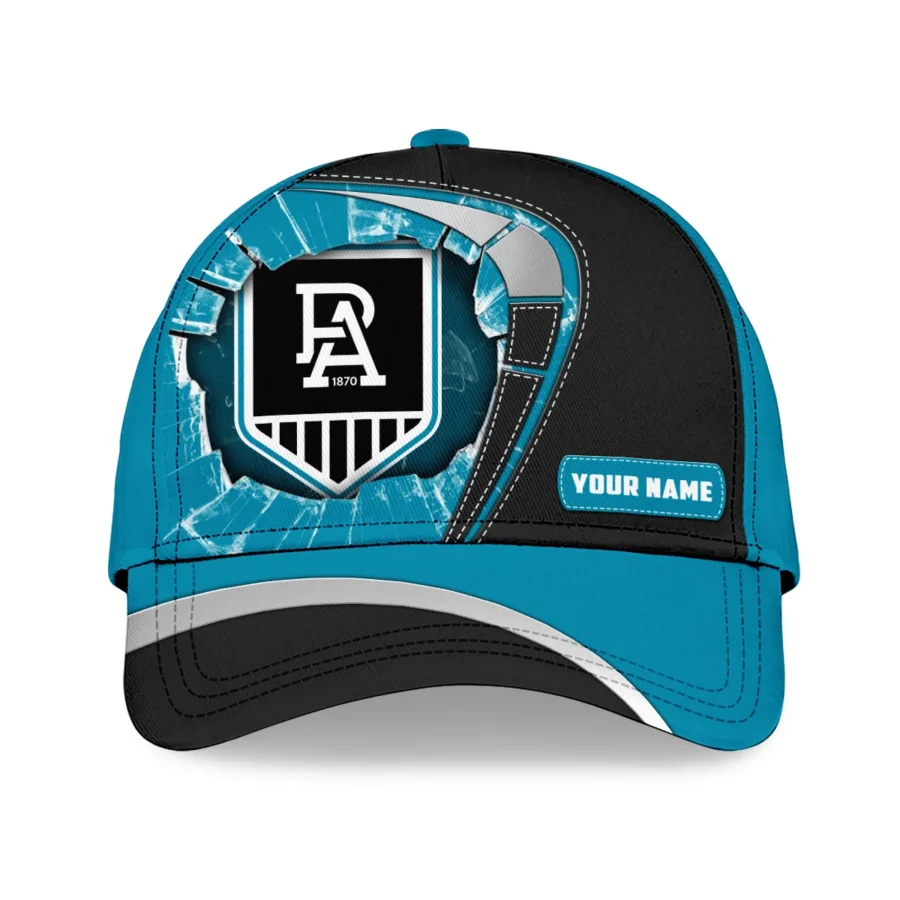 Port Adelaide Power Australian Football League Exclusive Logo Caps All Over Prints HOAFL220525CAP01PORT
