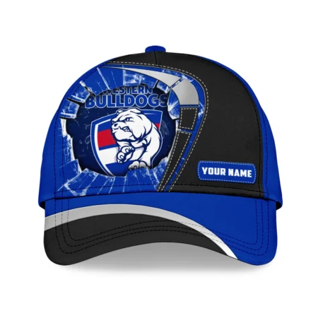 Western Bulldogs Australian Football League Exclusive Logo Caps All Over Prints HOAFL220525CAP01WB