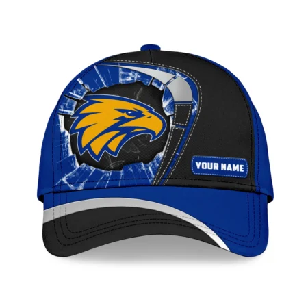 West Coast Eagles Australian Football League Exclusive Logo Caps All Over Prints HOAFL220525CAP01WCE