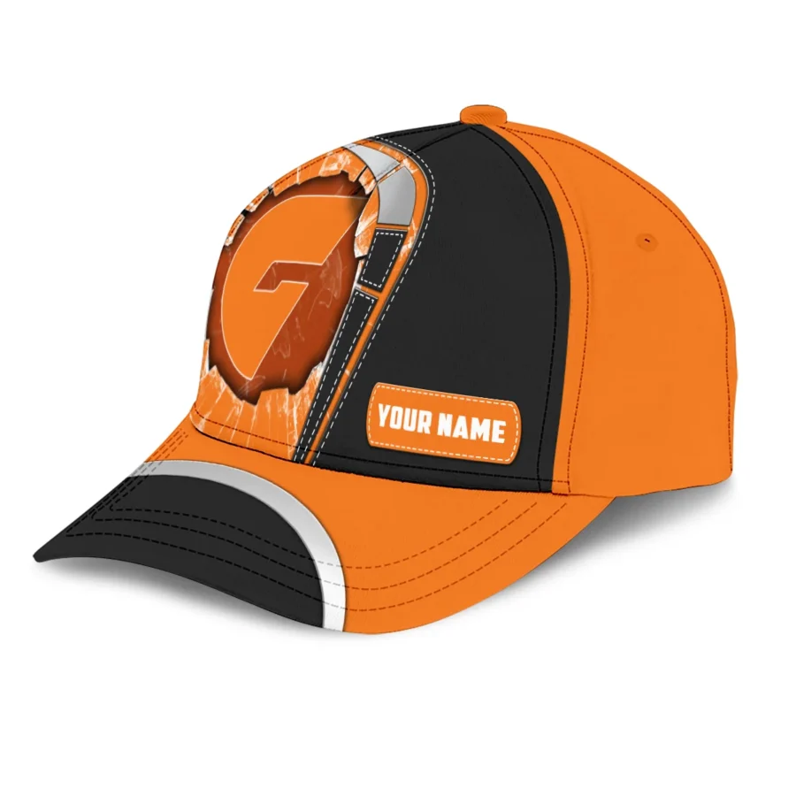 GWS Giants Australian Football League Exclusive Logo Caps All Over Prints HOAFL220525CAP01GWS - Image 2