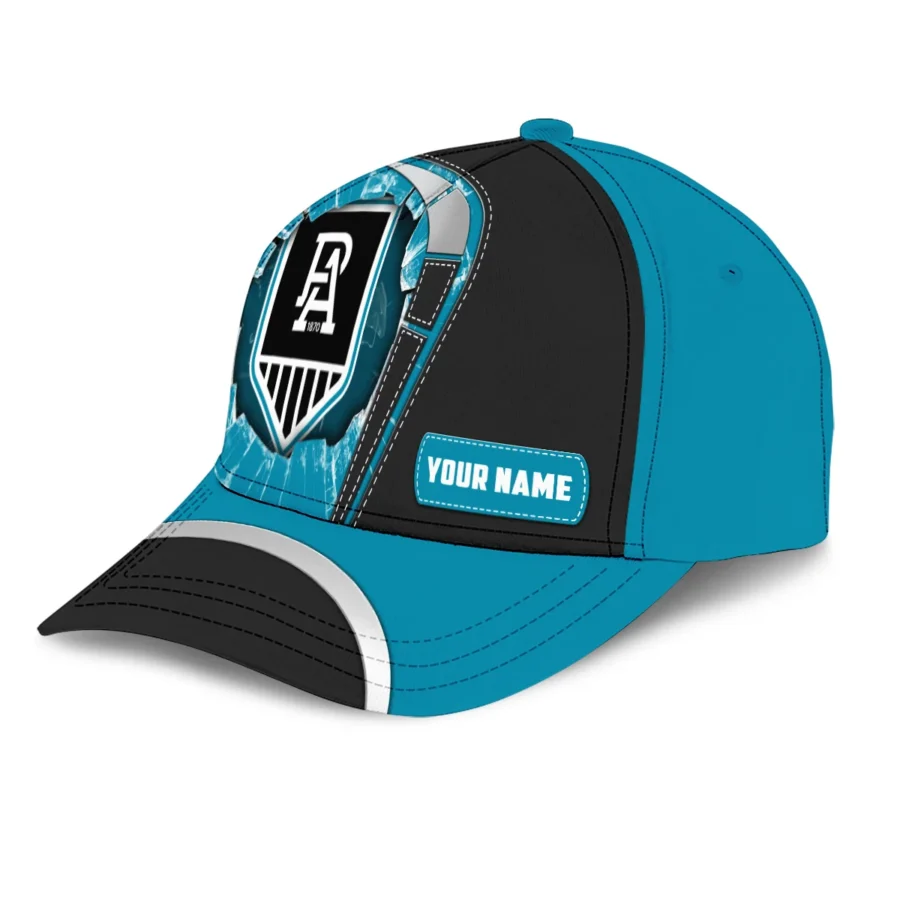 Port Adelaide Power Australian Football League Exclusive Logo Caps All Over Prints HOAFL220525CAP01PORT - Image 2