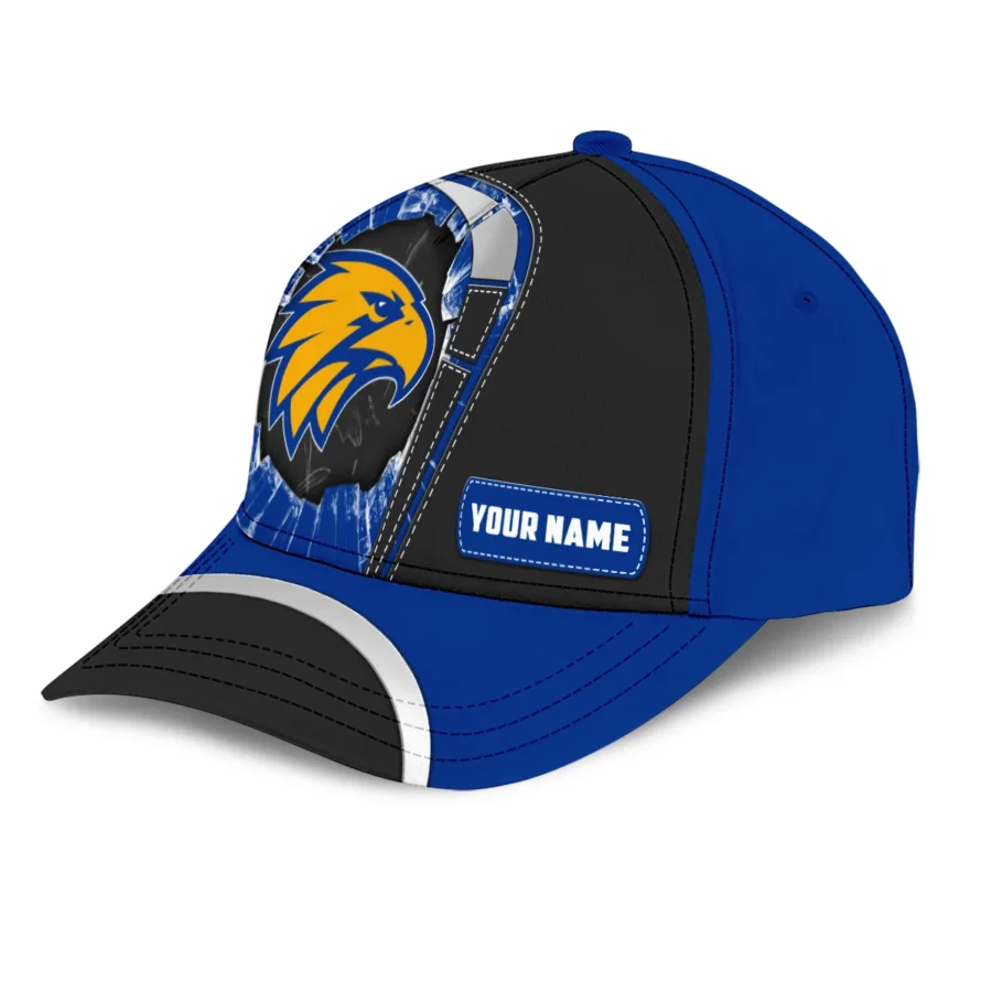 West Coast Eagles Australian Football League Exclusive Logo Caps All Over Prints HOAFL220525CAP01WCE - Image 2