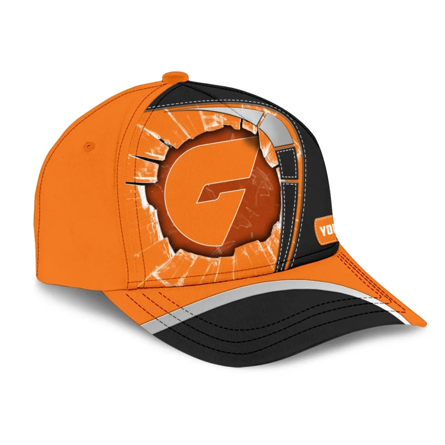 GWS Giants Australian Football League Exclusive Logo Caps All Over Prints HOAFL220525CAP01GWS - Image 3