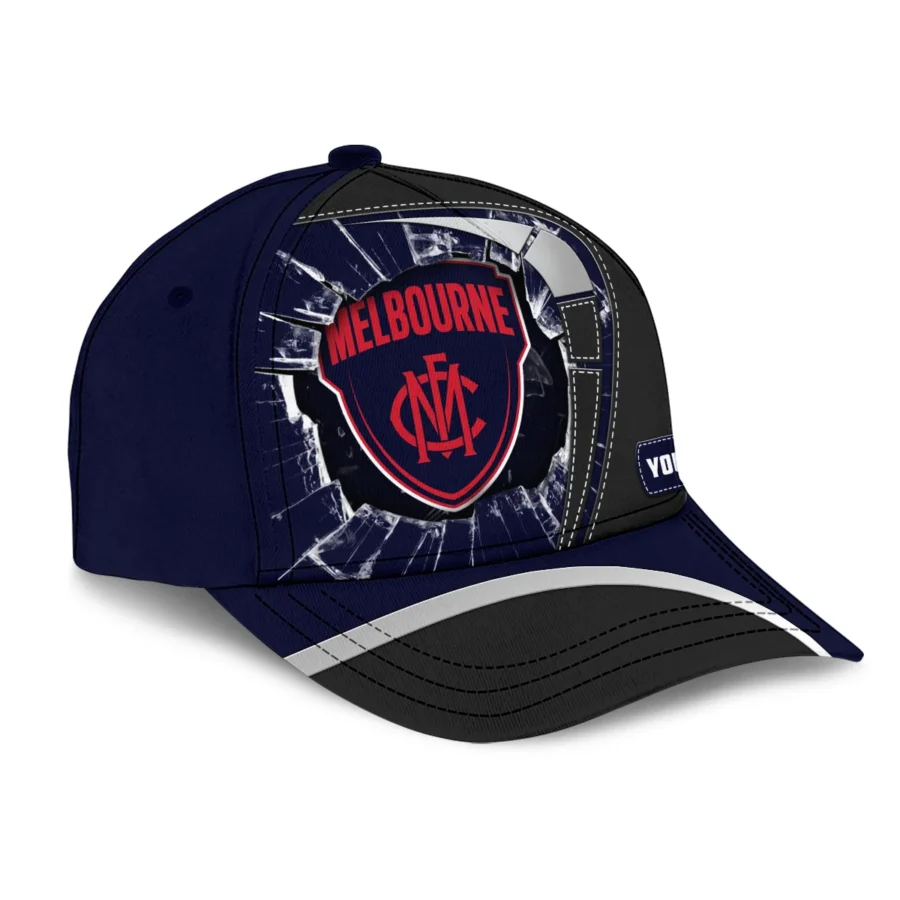 Melbourne Demons Australian Football League Exclusive Logo Caps All Over Prints HOAFL220525CAP01MELB - Image 3