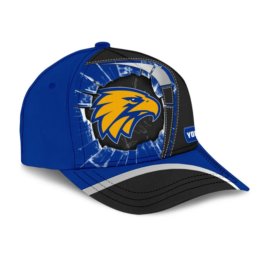 West Coast Eagles Australian Football League Exclusive Logo Caps All Over Prints HOAFL220525CAP01WCE - Image 3